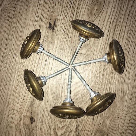 Anthropologie Accessories Anthropologie Mirrored Brass Knobs Poshmark